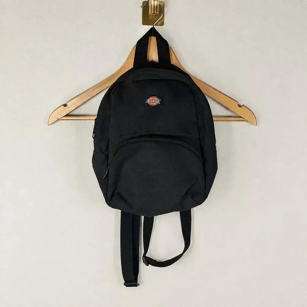 Dickies Mini Backpack Black Y2K Streetwear Bag